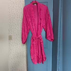 🩷 Dragon Silk Robe Vintage Pink Hangzhou China